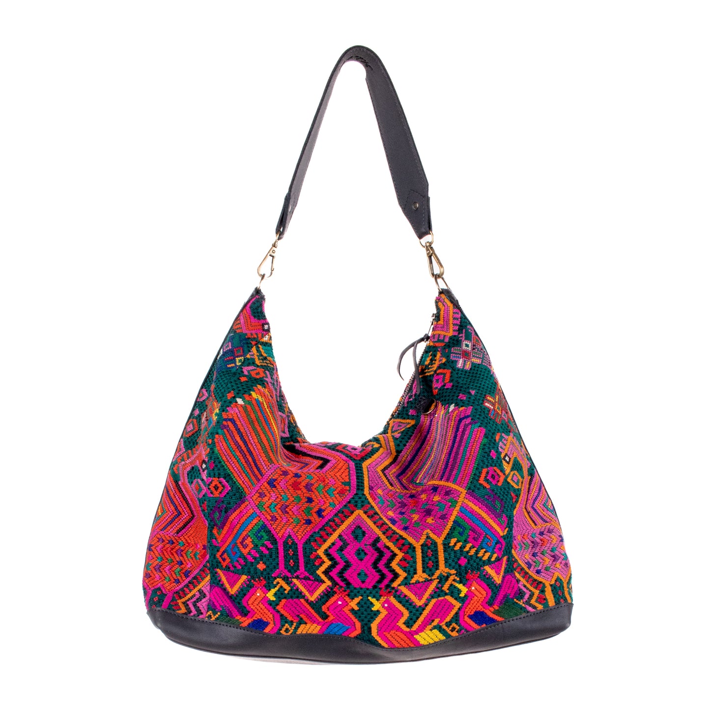 PENELOPE BAG - OOAK HUIPIL - BLACK - NO. 200019
