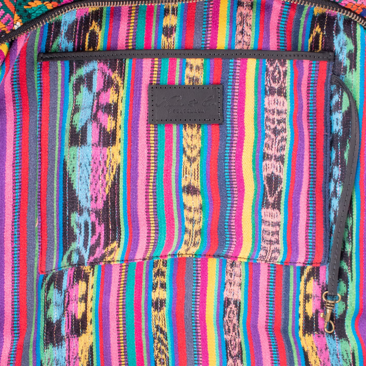 PENELOPE BAG - OOAK HUIPIL - BLACK - NO. 200019