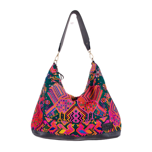 PENELOPE BAG - OOAK HUIPIL - BLACK - NO. 200019