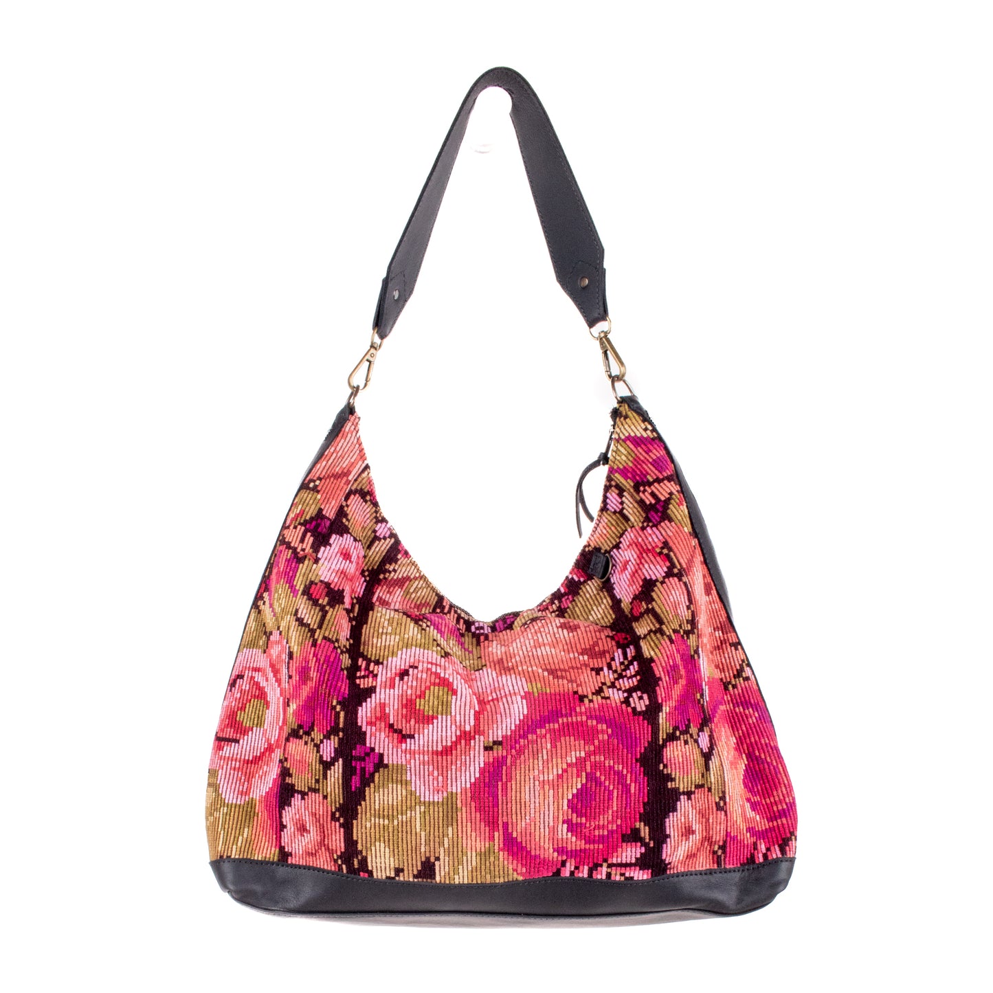 PENELOPE BAG - OOAK HUIPIL - BLACK - NO. 200020