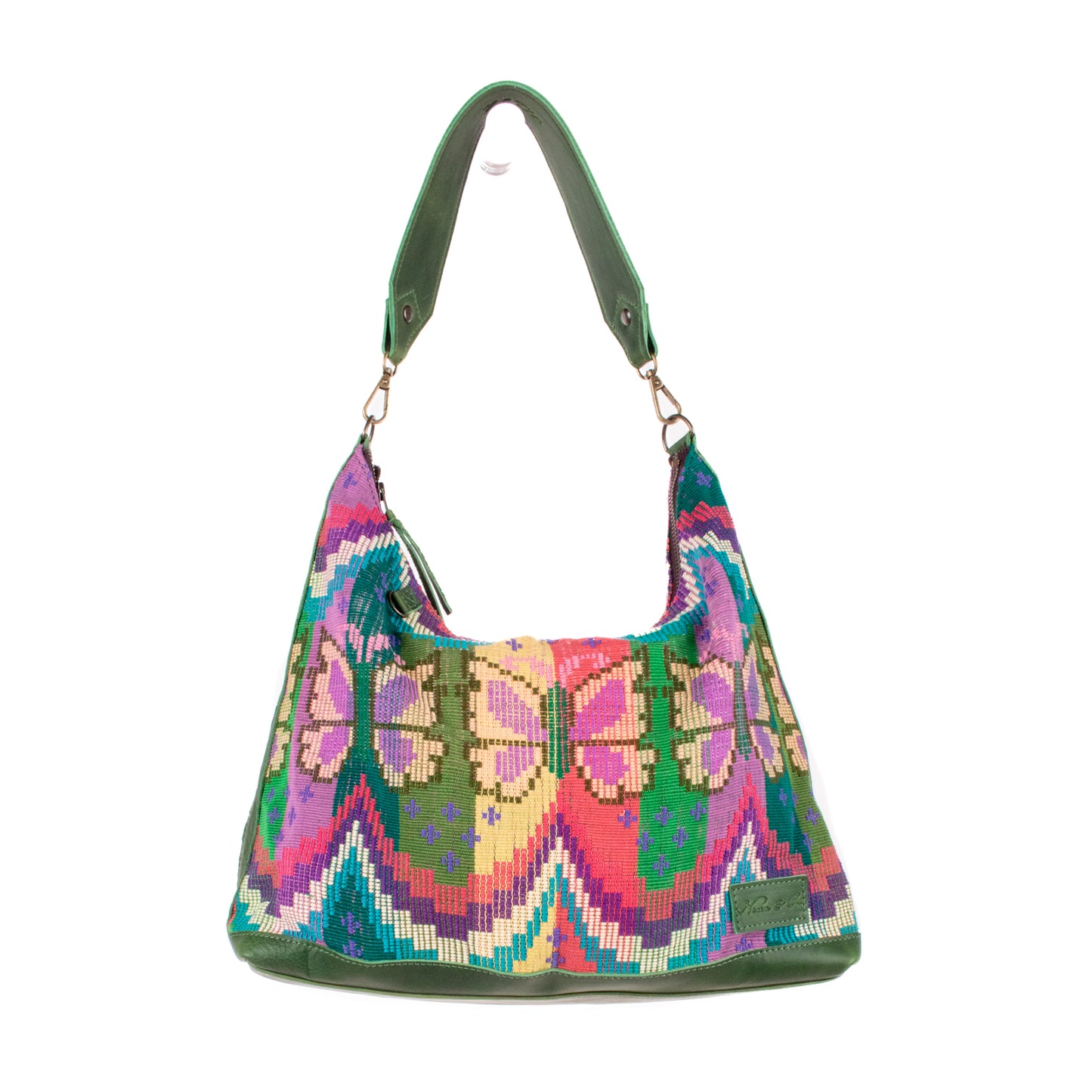 PENELOPE BAG - H&S BUTTERFLY - EMERALD - NO. 200038