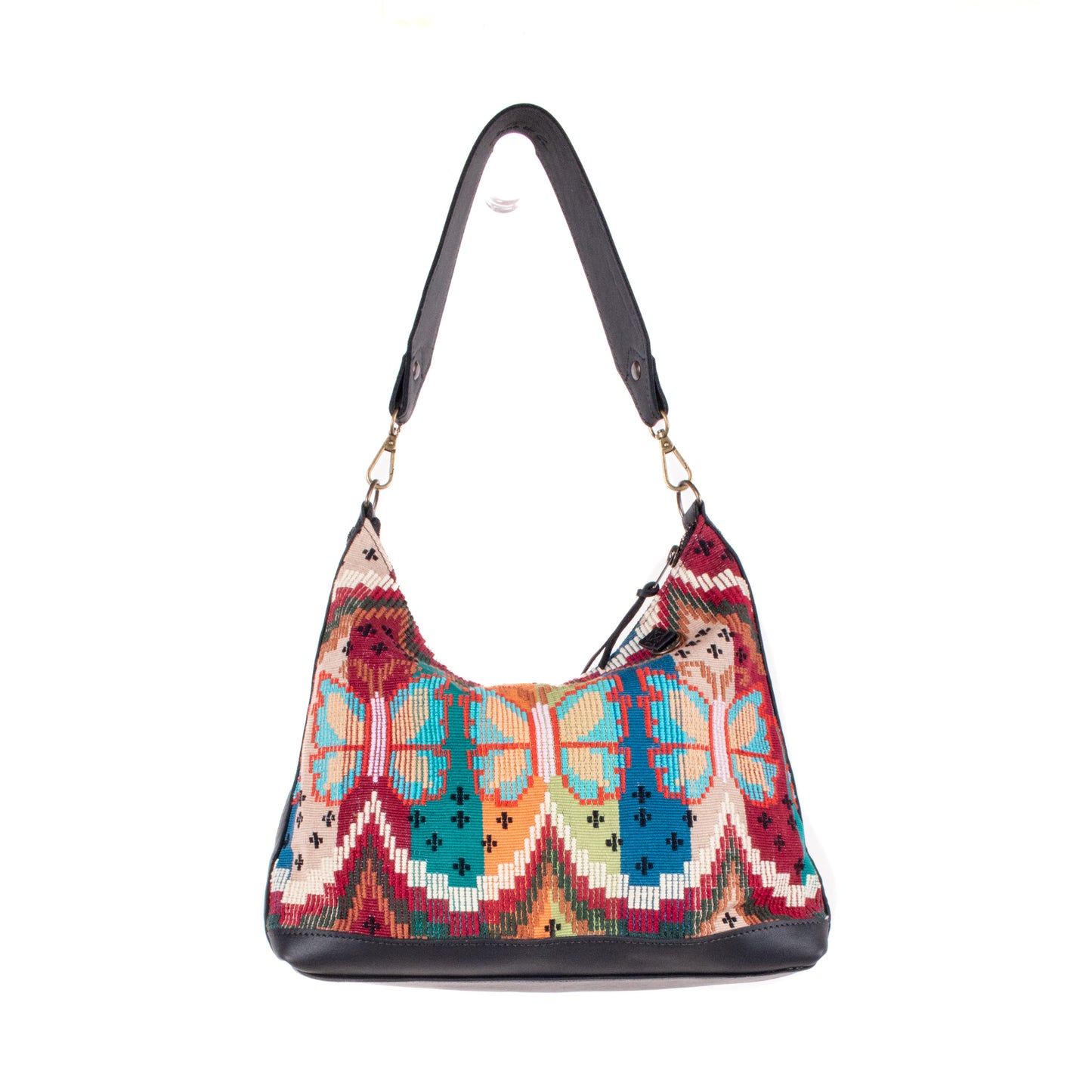 SMALL PENELOPE BAG - H&S BUTTERFLY - BLACK - NO. 200044