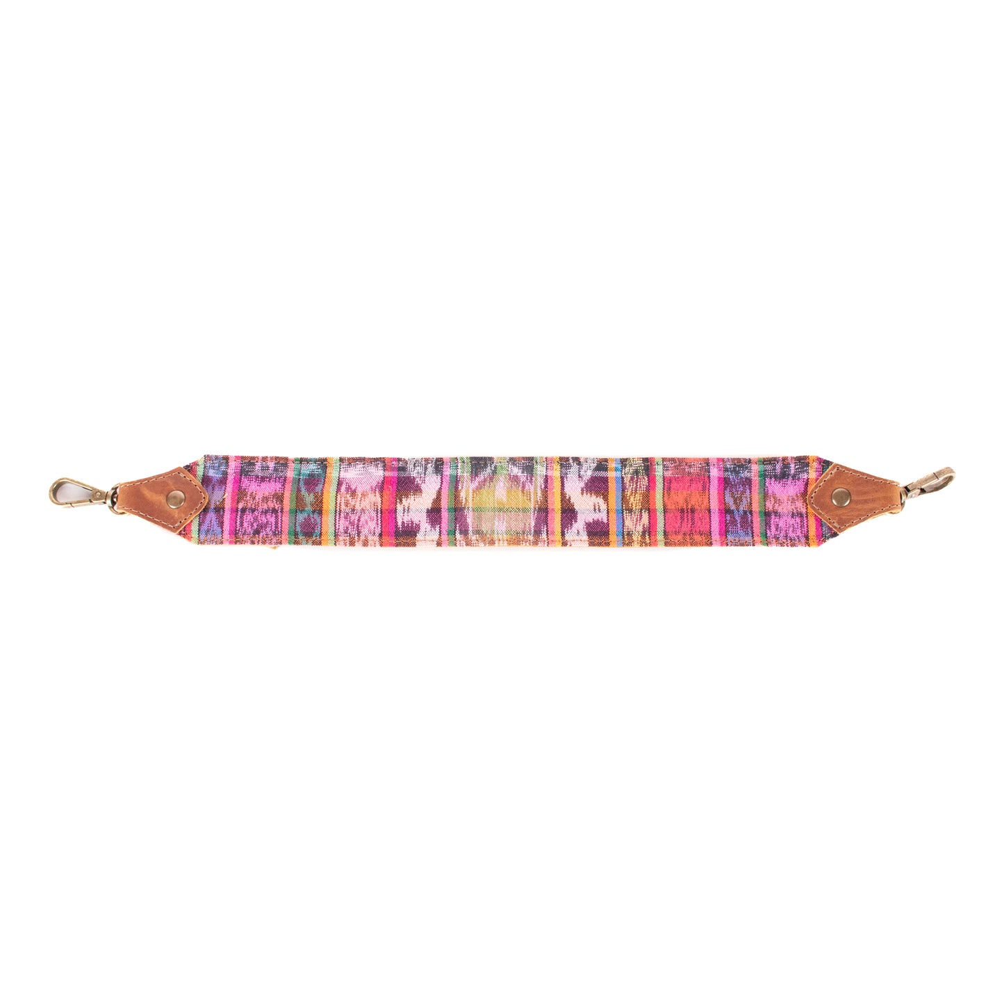 BEATRIZ CDB + DIAMANTE STRAP - OOAK HUIPIL - CORTE LINING - CAFE - NO. 200065