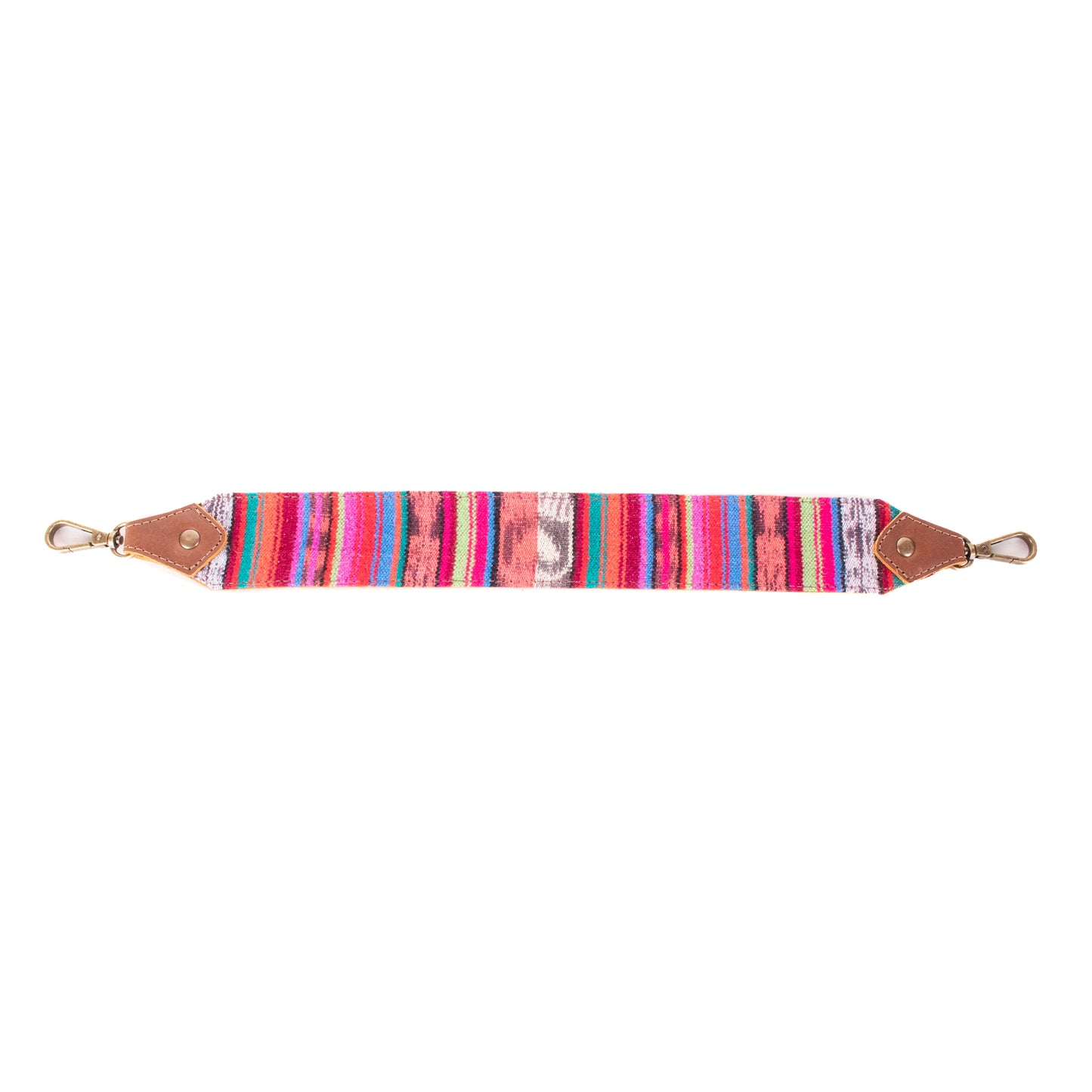 BEATRIZ MCDB + DIAMANTE STRAP - OOAK HUIPIL - CORTE LINING - CAFE - NO. 200077