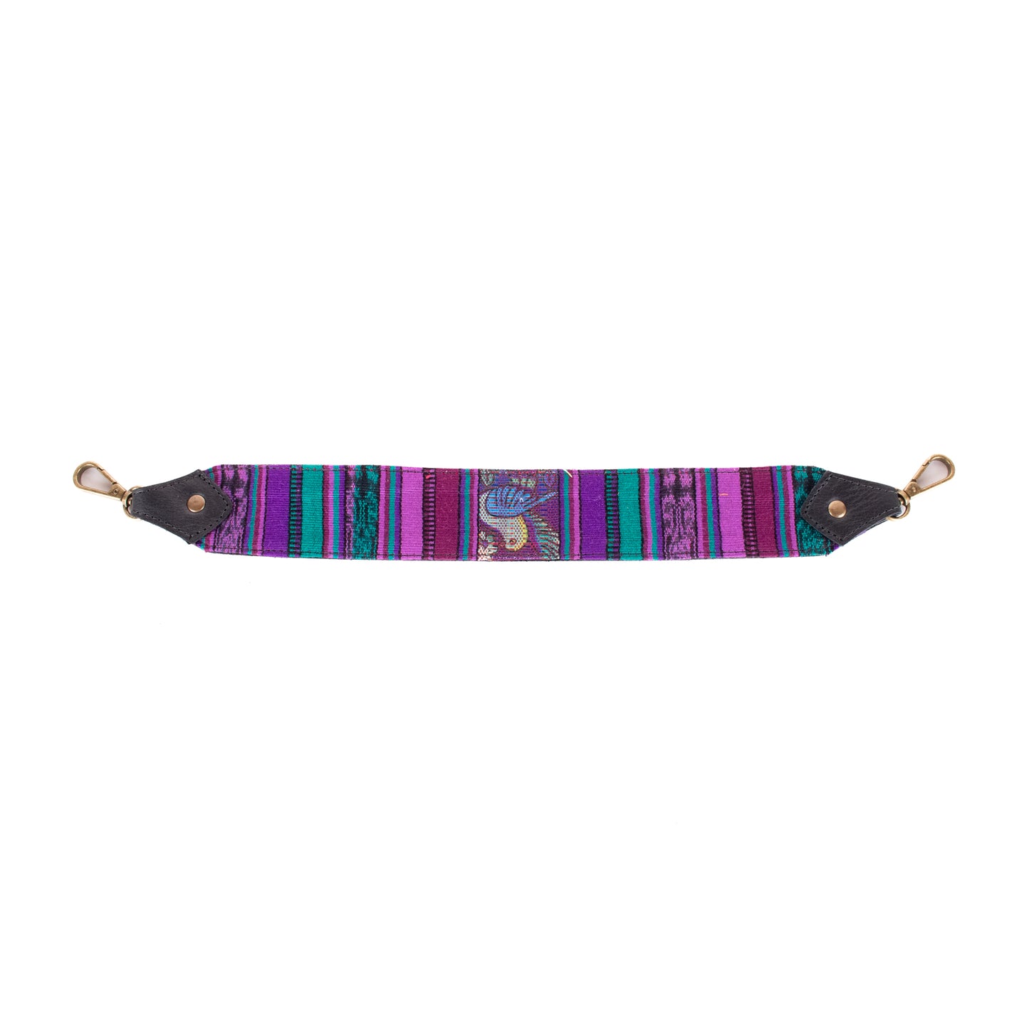 BEATRIZ MCDB + DIAMANTE STRAP - OOAK HUIPIL - CORTE LINING - BLACK - NO. 200082