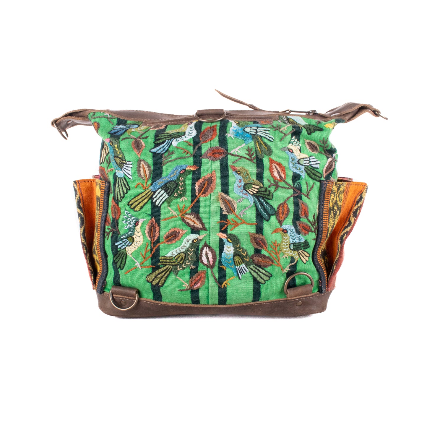 BEATRIZ MINI CDB - OOAK HUIPIL - FOSSIL - NO. 20013