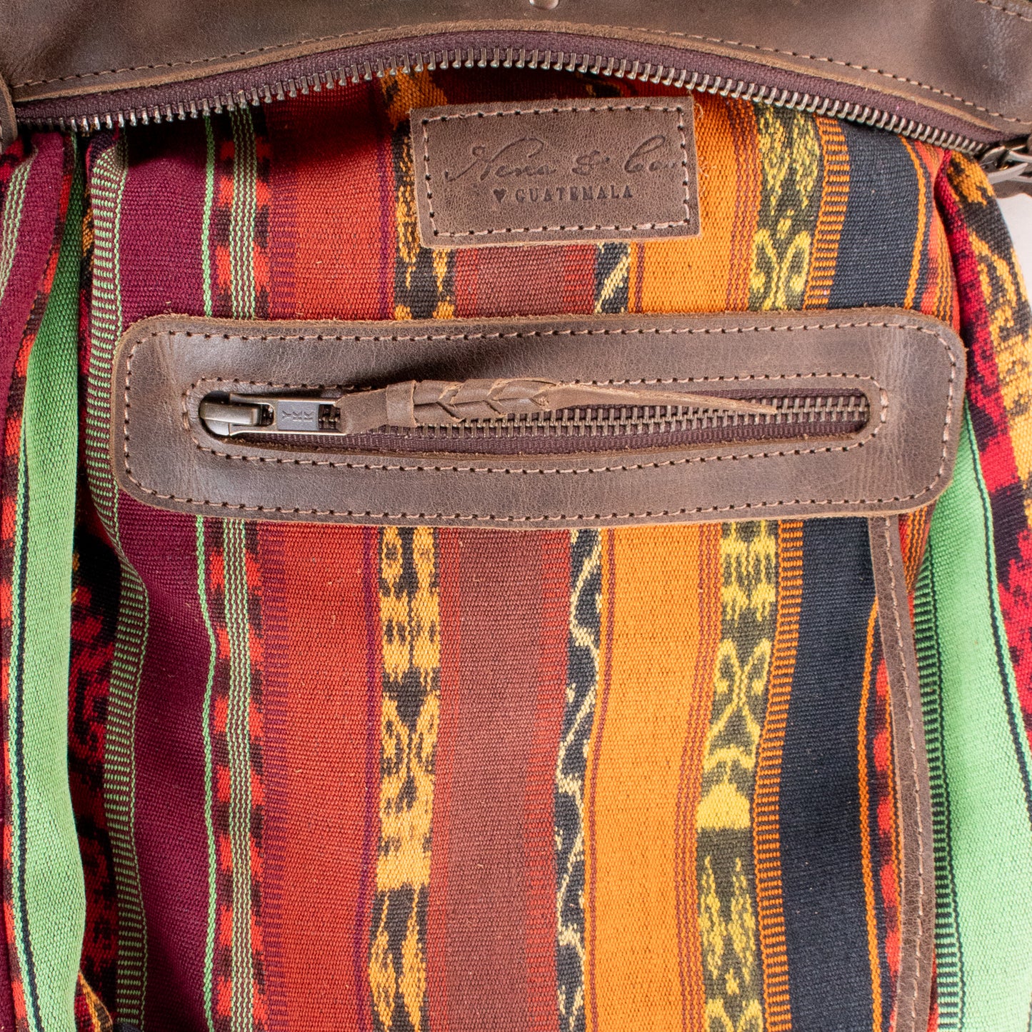 BEATRIZ MINI CDB - OOAK HUIPIL - FOSSIL - NO. 20013