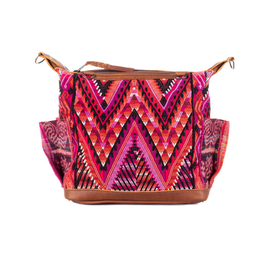 BEATRIZ MINI CDB - OOAK HUIPIL - CAFE - NO. 20014