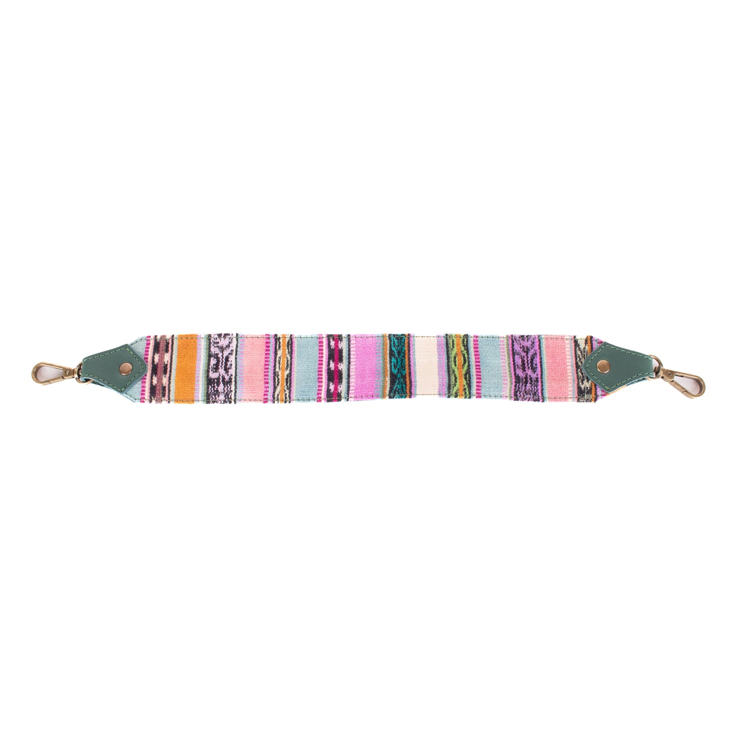 BEATRIZ CDB + DIAMANTE STRAP - H&S FLORAL - EVERGLADE - NO. 200156
