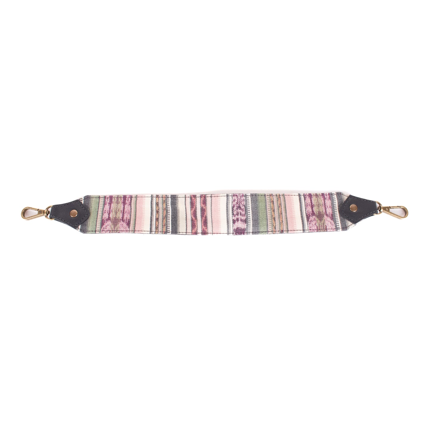 BEATRIZ CDB + DIAMANTE STRAP - H&S FLORAL - BLACK - NO. 200159