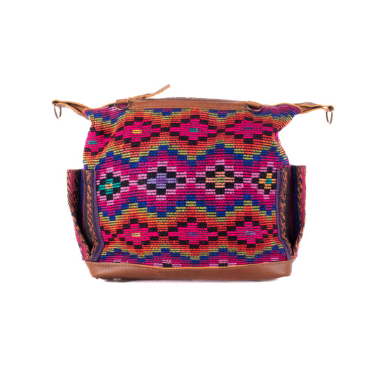 BEATRIZ MINI CDB - OOAK HUIPIL - CAFE - NO. 20015