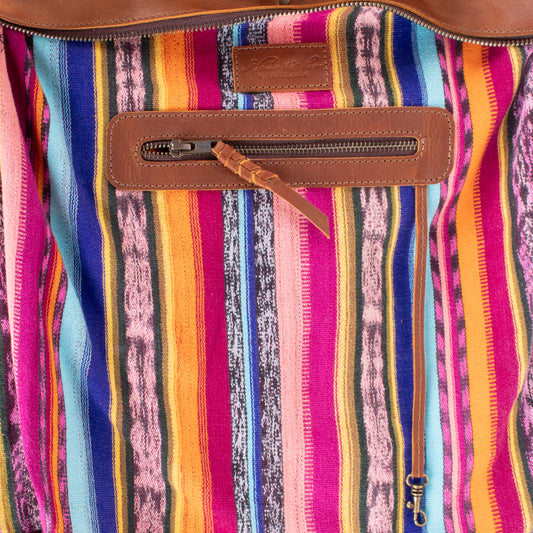 BEATRIZ CDB + DIAMANTE STRAP - H&S FLORAL - CAFE - NO. 200161