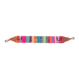 BEATRIZ CDB + DIAMANTE STRAP - OOAK HUIPIL - CAFE - NO. 200166