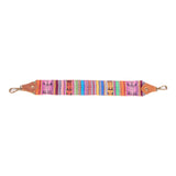 BEATRIZ CDB + DIAMANTE STRAP - OOAK HUIPIL - CAFE - NO. 200167