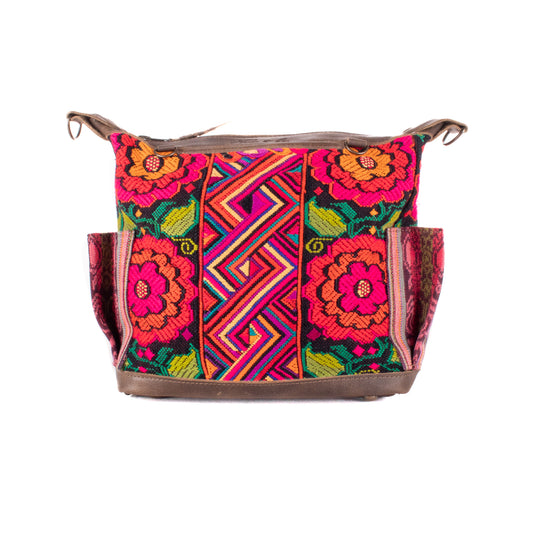 BEATRIZ MINI CDB - OOAK HUIPIL - FOSSIL - NO. 20016