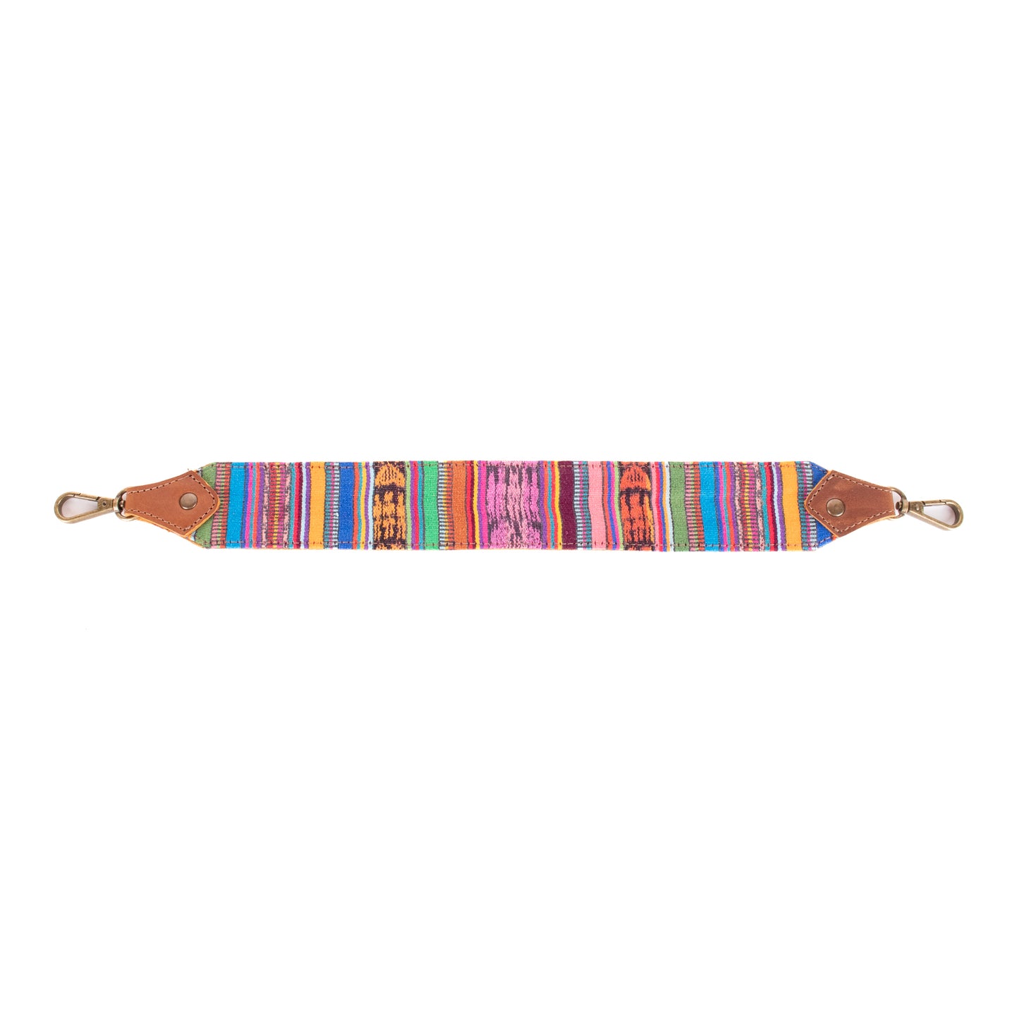 BEATRIZ MCDB + DIAMANTE STRAP - OOAK HUIPIL - CAFE - NO. 200170