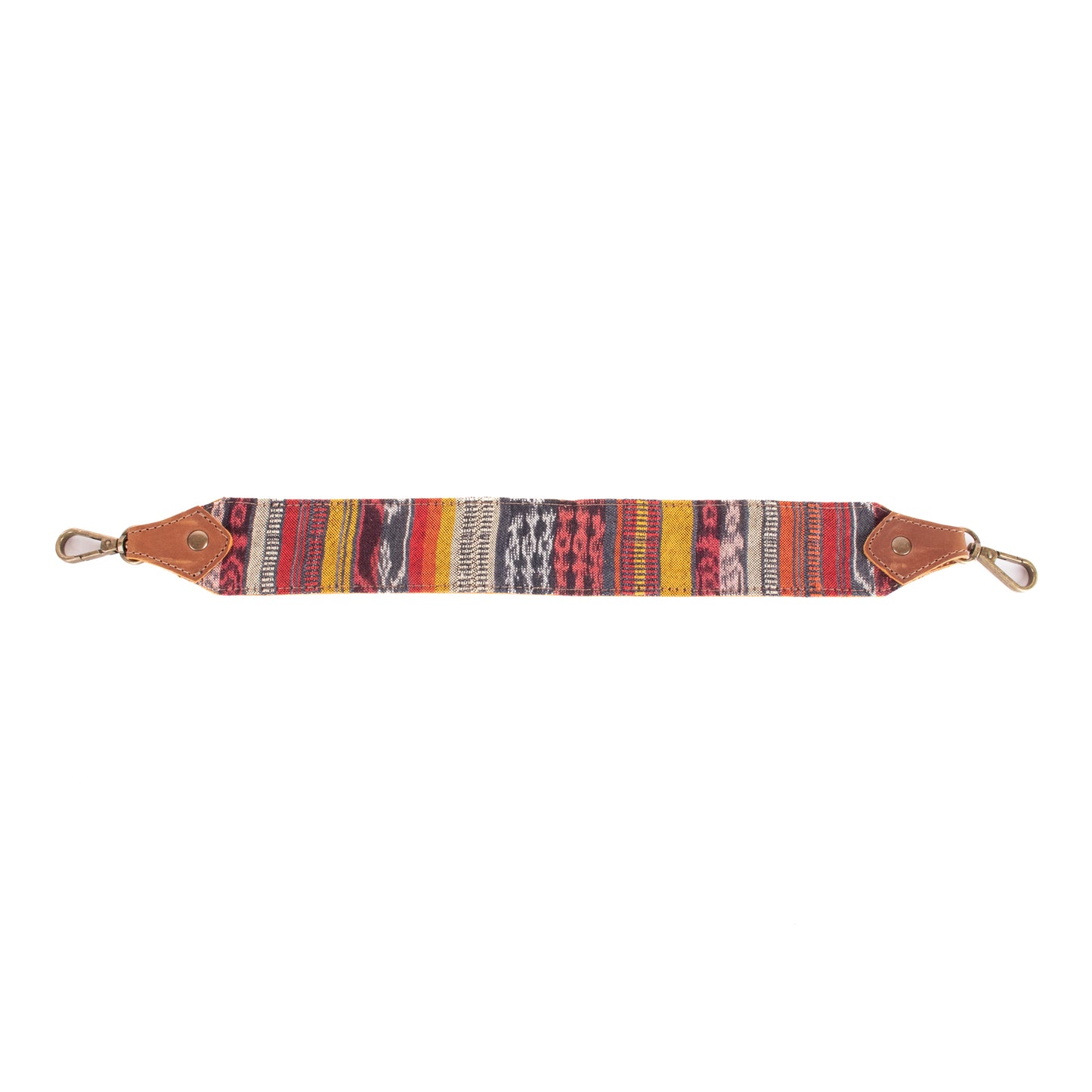 BEATRIZ MCDB + DIAMANTE STRAP - OOAK HUIPIL - CAFE - NO. 200171