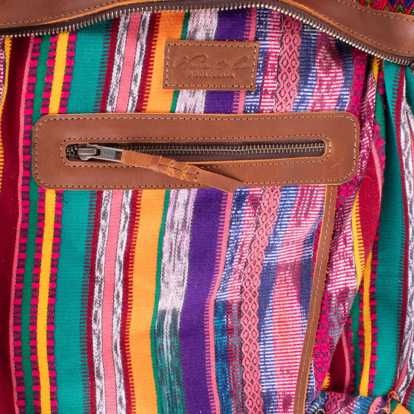 BEATRIZ MCDB + DIAMANTE STRAP - OOAK HUIPIL - CAFE - NO. 200172