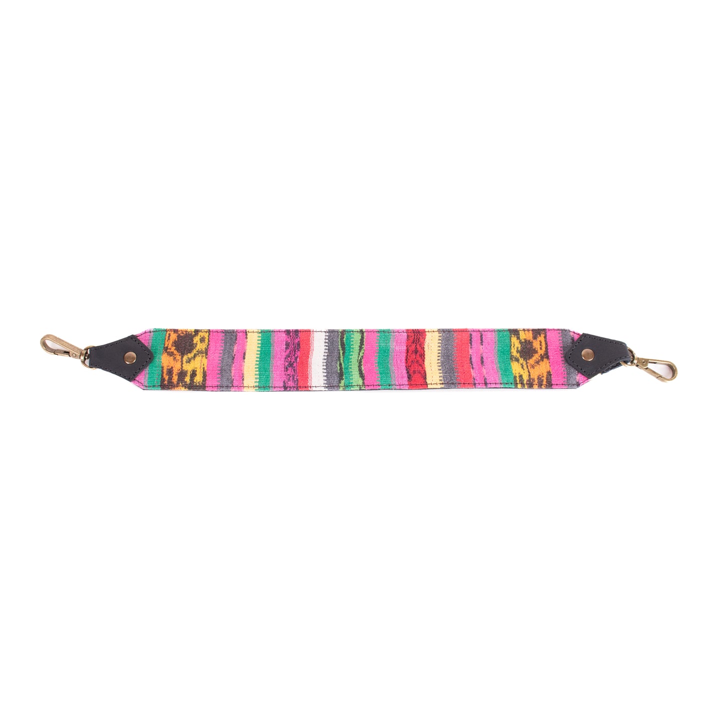BEATRIZ CDB + DIAMANTE STRAP - OOAK HUIPIL - BLACK - NO. 200178
