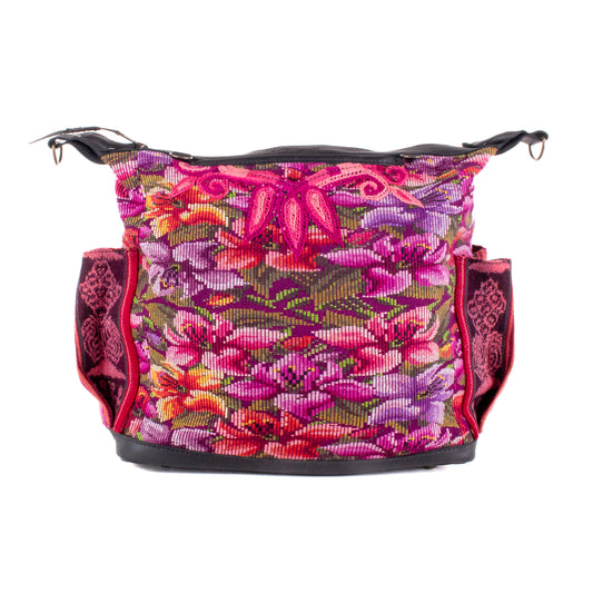 BEATRIZ MCDB + DIAMANTE STRAP - OOAK HUIPIL - BLACK - NO. 200179