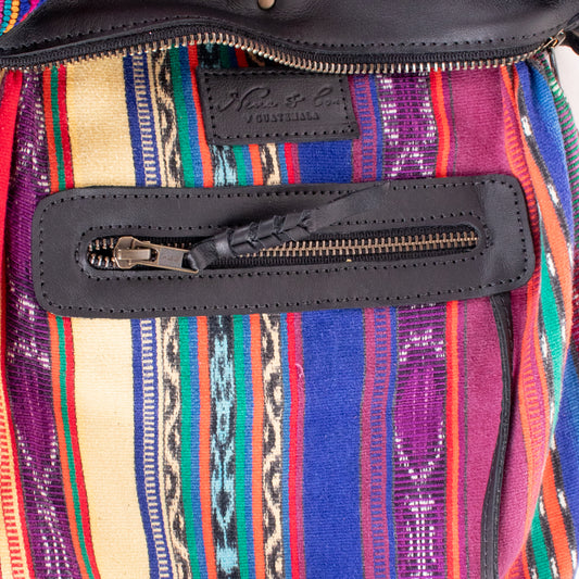 BEATRIZ MINI CDB - OOAK HUIPIL - BLACK - NO. 20018