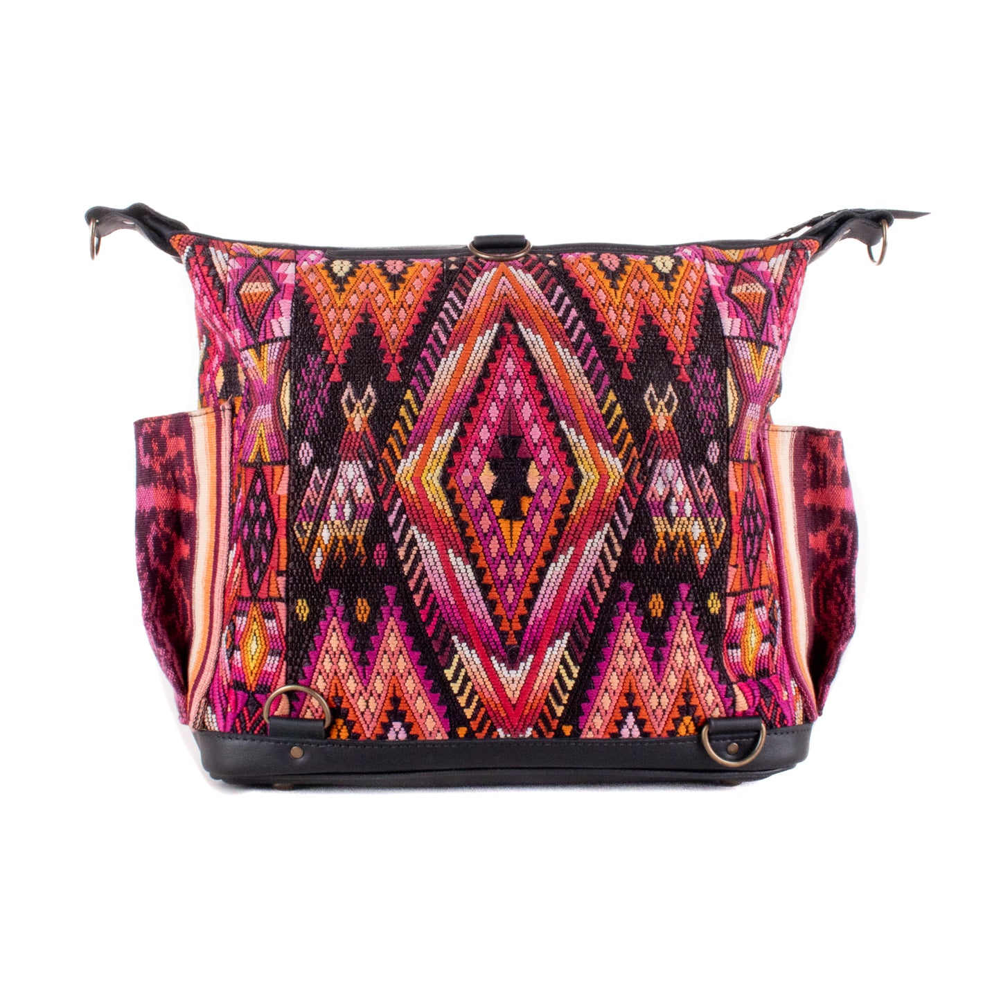 BEATRIZ MCDB + DIAMANTE STRAP - OOAK HUIPIL - BLACK - NO. 200180