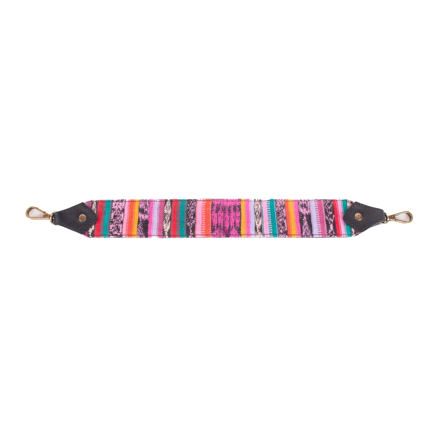 BEATRIZ MCDB + DIAMANTE STRAP - OOAK HUIPIL - BLACK - NO. 200181