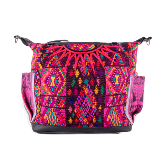 BEATRIZ MCDB + DIAMANTE STRAP - OOAK HUIPIL - BLACK - NO. 200181