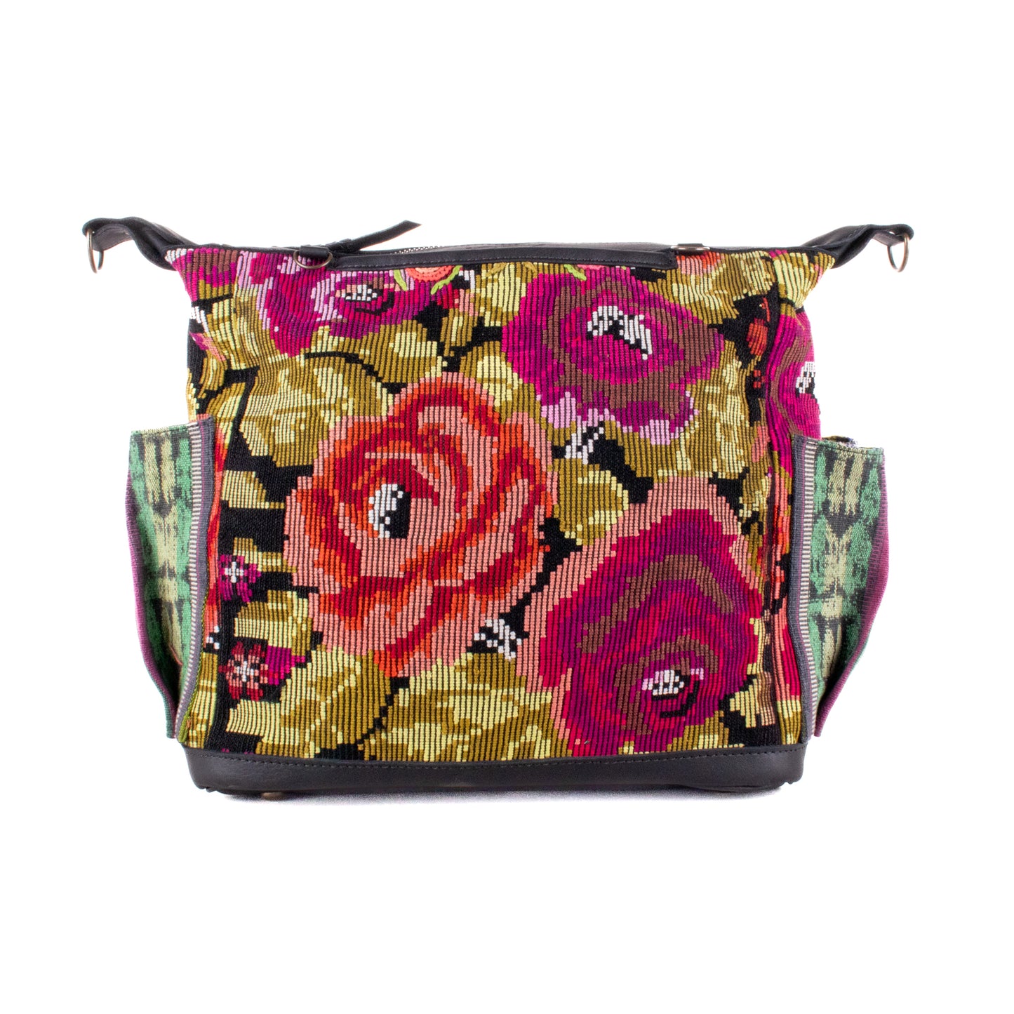BEATRIZ MCDB + DIAMANTE STRAP - OOAK HUIPIL - BLACK - NO. 200182