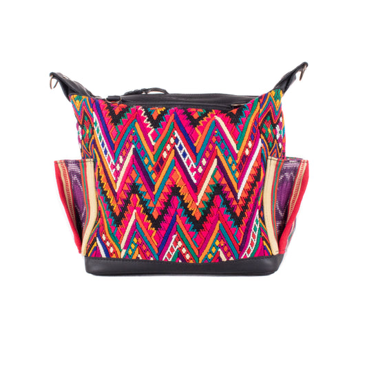 BEATRIZ MINI CDB - OOAK HUIPIL - BLACK - NO. 20018