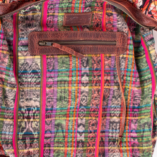 BEATRIZ CDB + DIAMANTE STRAP - OOAK HUIPIL - COPPER - NO. 200194