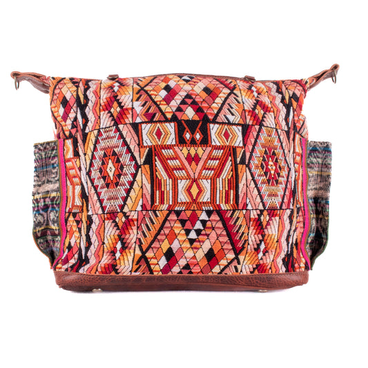 BEATRIZ CDB + DIAMANTE STRAP - OOAK HUIPIL - COPPER - NO. 200194