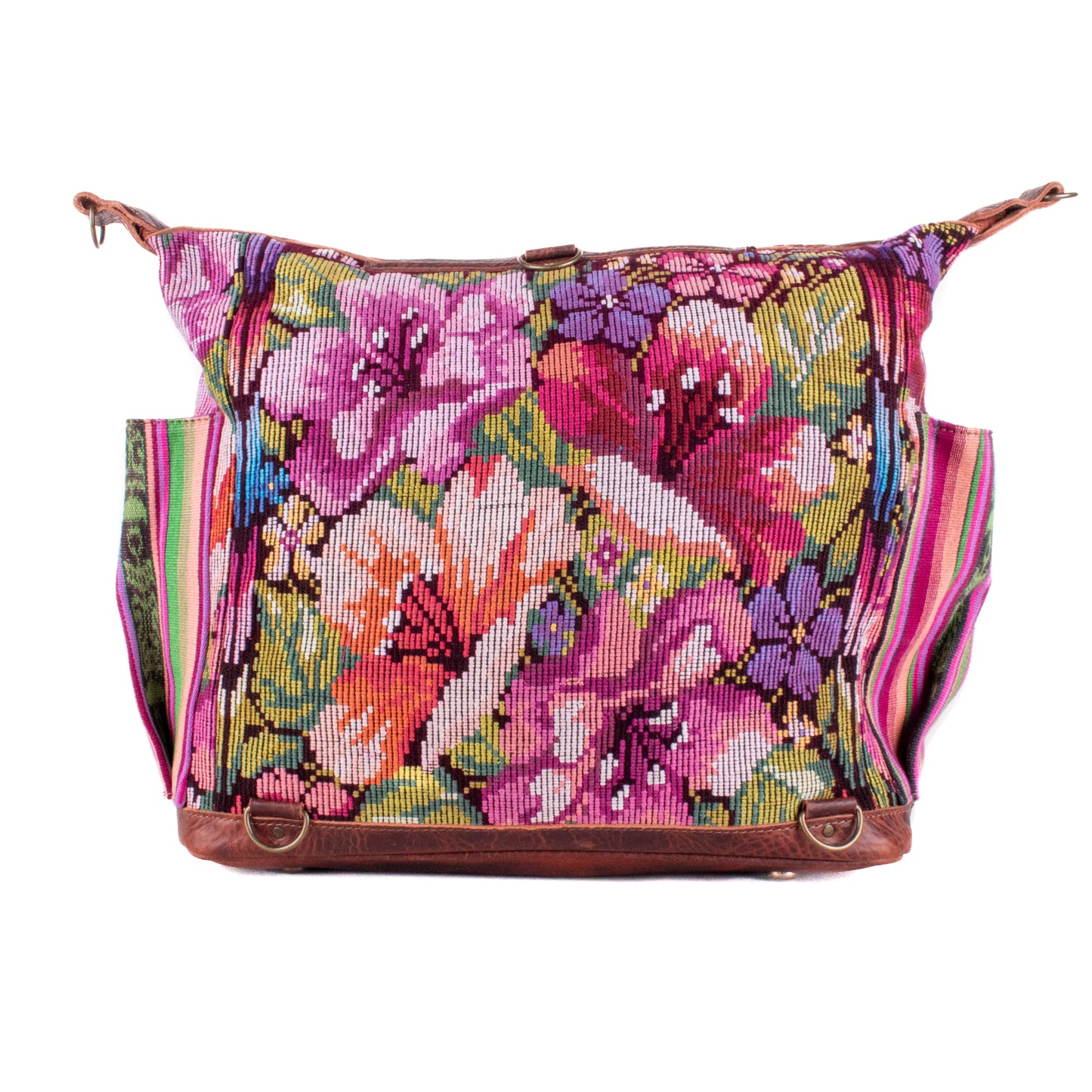 BEATRIZ CDB + DIAMANTE STRAP - OOAK HUIPIL - COPPER - NO. 200195