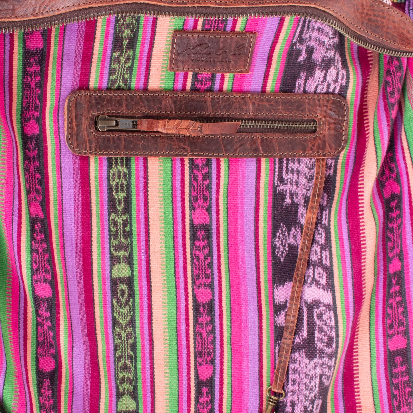 BEATRIZ CDB + DIAMANTE STRAP - OOAK HUIPIL - COPPER - NO. 200195