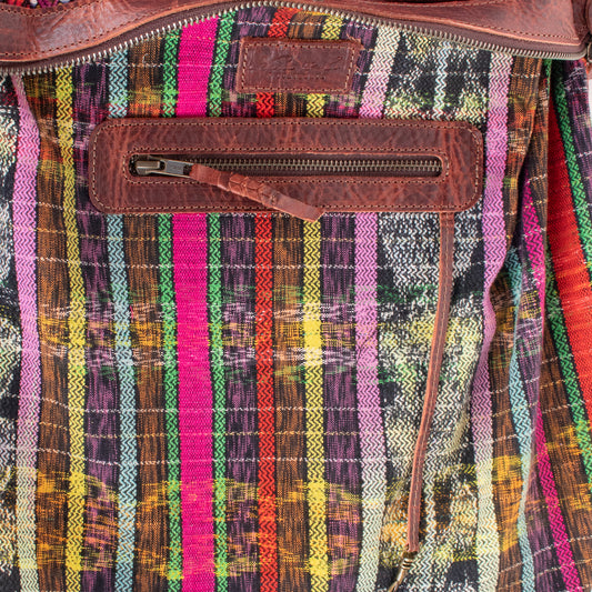 BEATRIZ CDB + DIAMANTE STRAP - OOAK HUIPIL - COPPER - NO. 200196