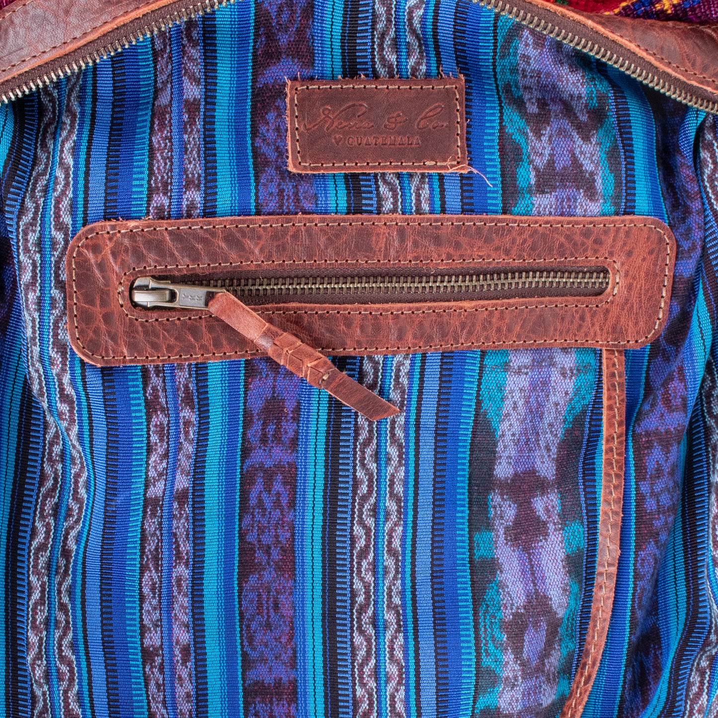 BEATRIZ MCDB + DIAMANTE STRAP - OOAK HUIPIL - COPPER - NO. 200201
