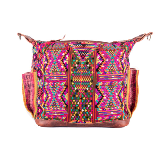 BEATRIZ MCDB + DIAMANTE STRAP - OOAK HUIPIL - COPPER - NO. 200202