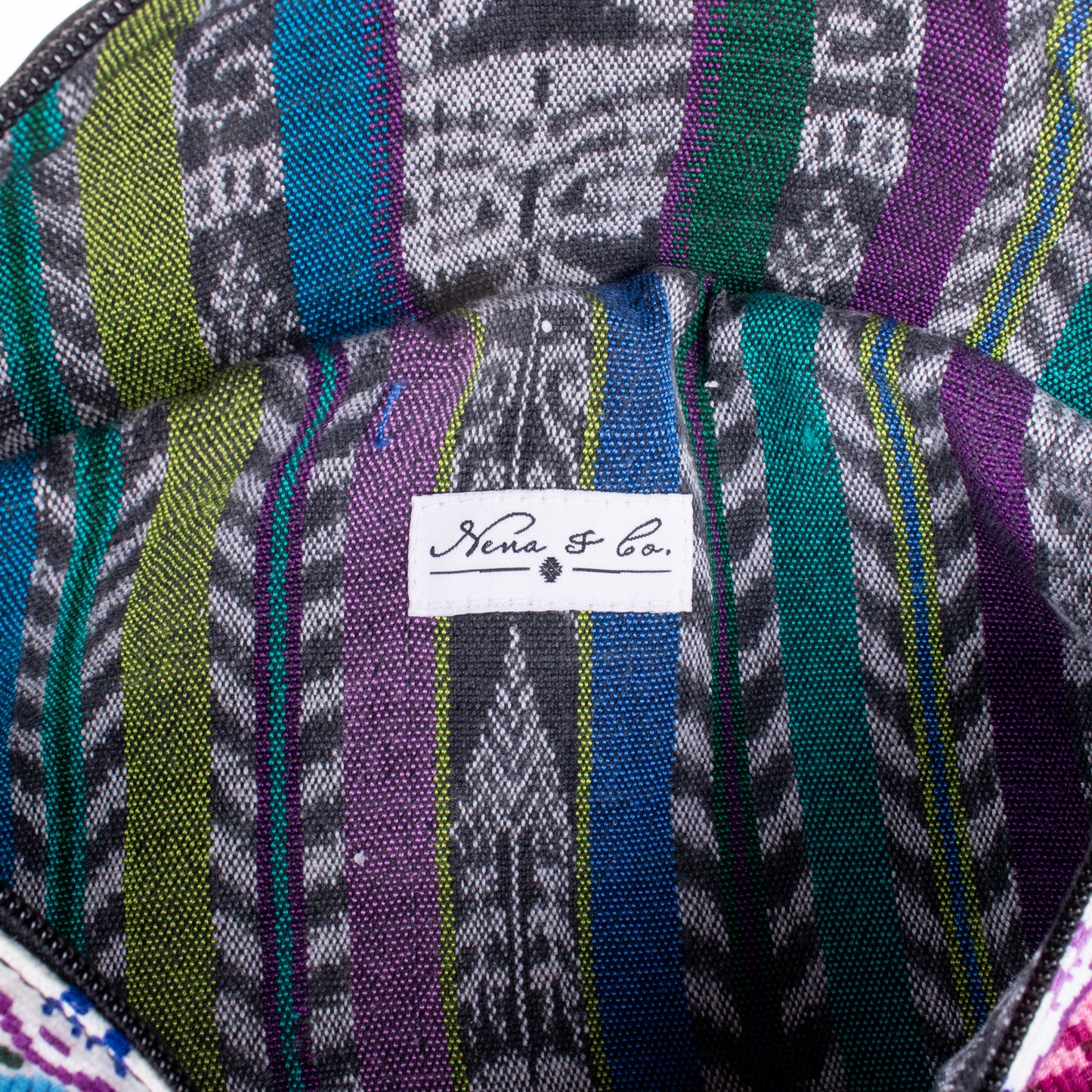 EL DON MANNY PACK - OOAK HUIPIL - BLACK - NO. 200221