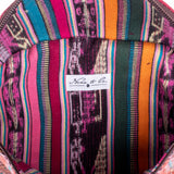 EL DON MANNY PACK - OOAK HUIPIL - MAGENTA - NO. 200223