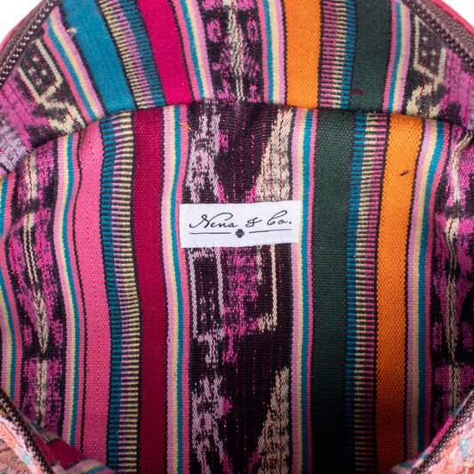 EL DON MANNY PACK - OOAK HUIPIL - MAGENTA - NO. 200223