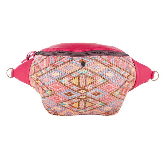 EL DON MANNY PACK - OOAK HUIPIL - MAGENTA - NO. 200223