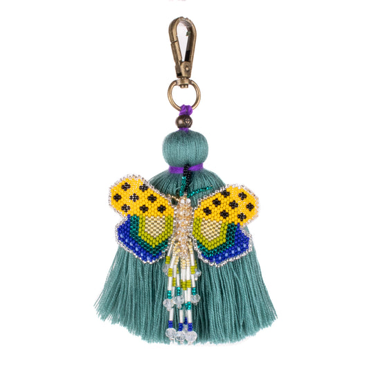 CLASSIC TASSEL - BEADED BUTTERFLY CHARM - NO. 200255