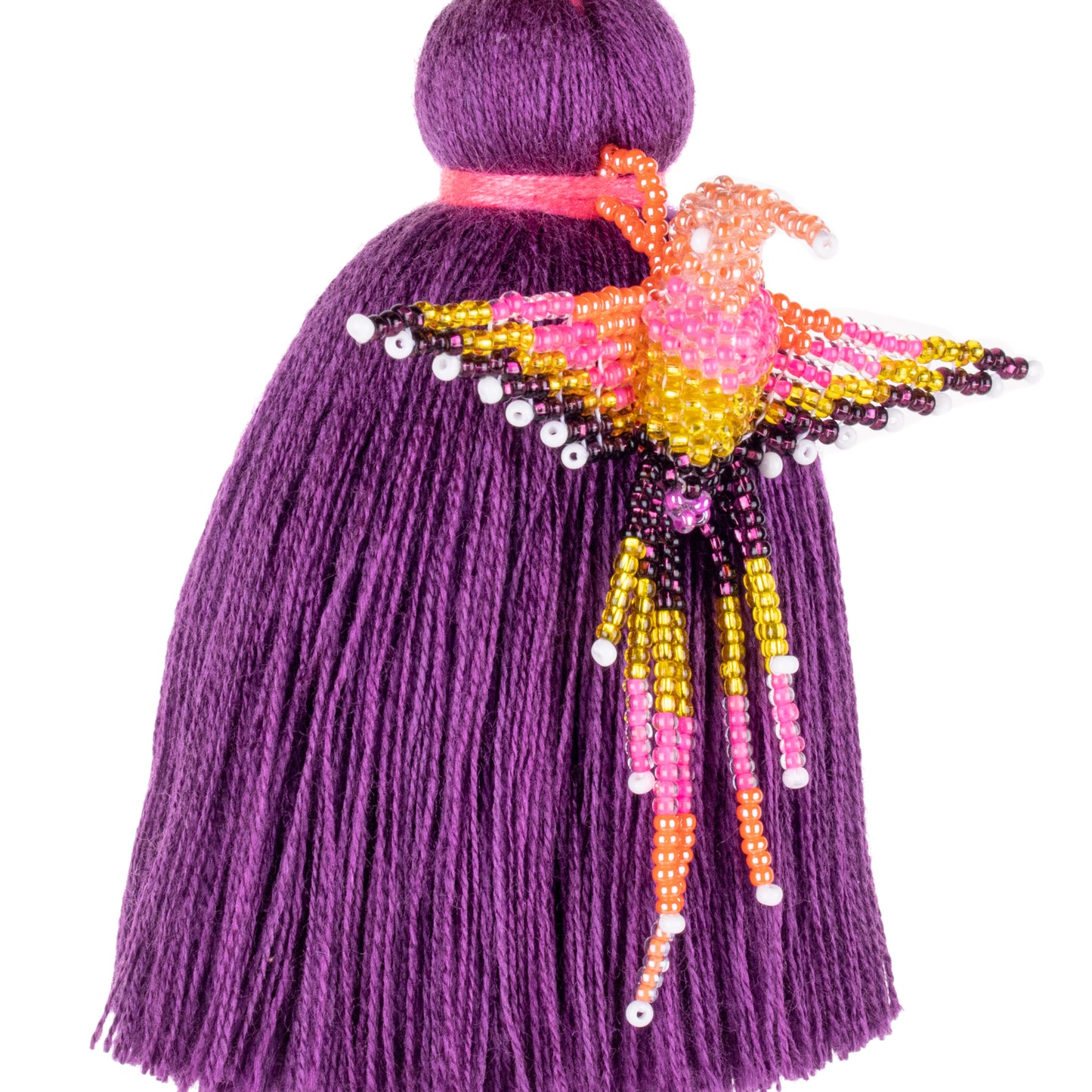 CLASSIC TASSEL - BEADED BIRD CHARM - NO. 200259