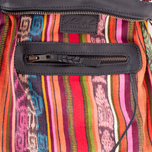 BEATRIZ MINI CDB - OOAK HUIPIL - BLACK - NO. 20026