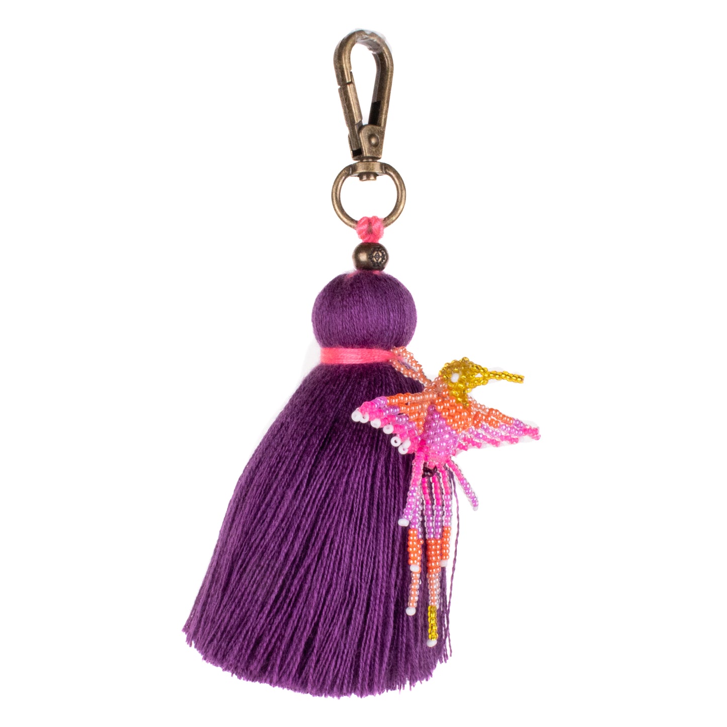 CLASSIC TASSEL - BEADED BIRD CHARM - NO. 200261
