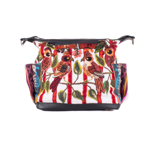 BEATRIZ MINI CDB - OOAK HUIPIL - BLACK - NO. 20026