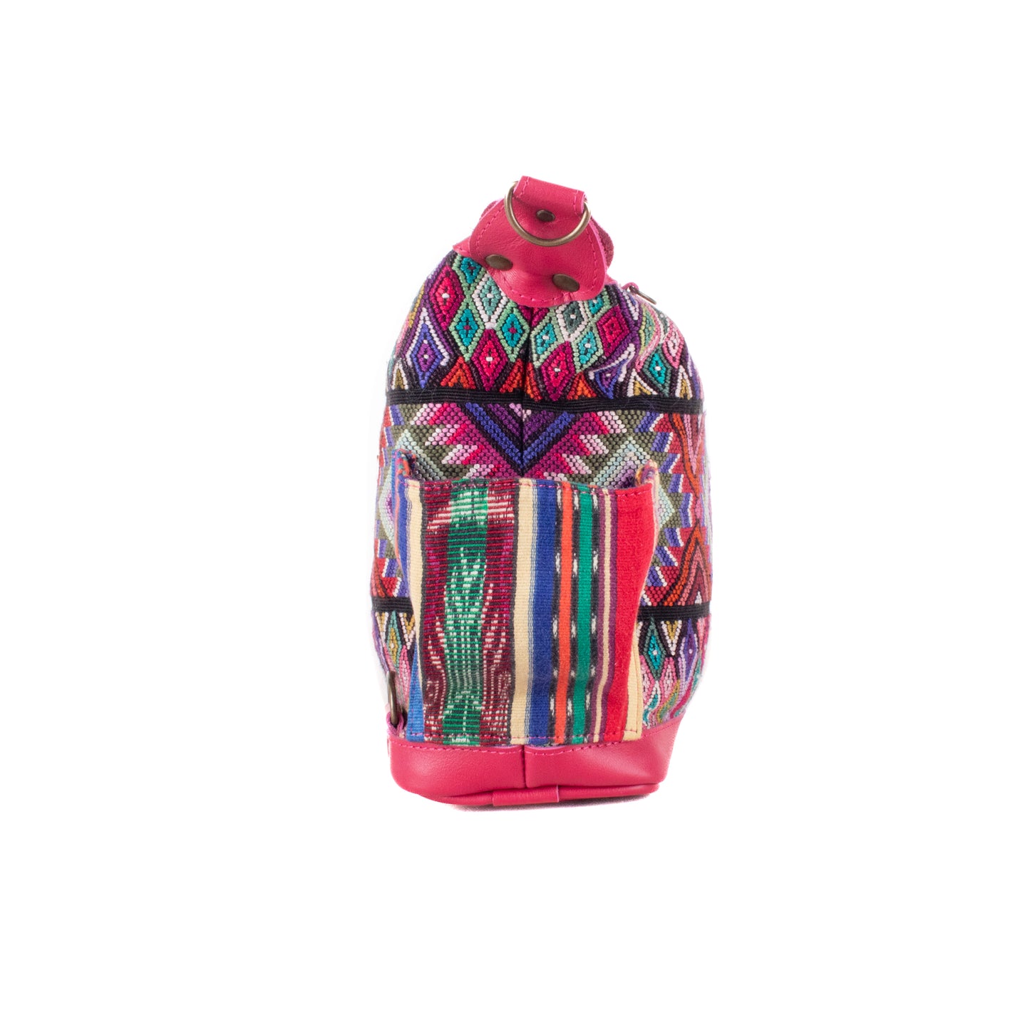 BEATRIZ MINI CDB - OOAK HUIPIL - RASPBERRY - NO. 20027