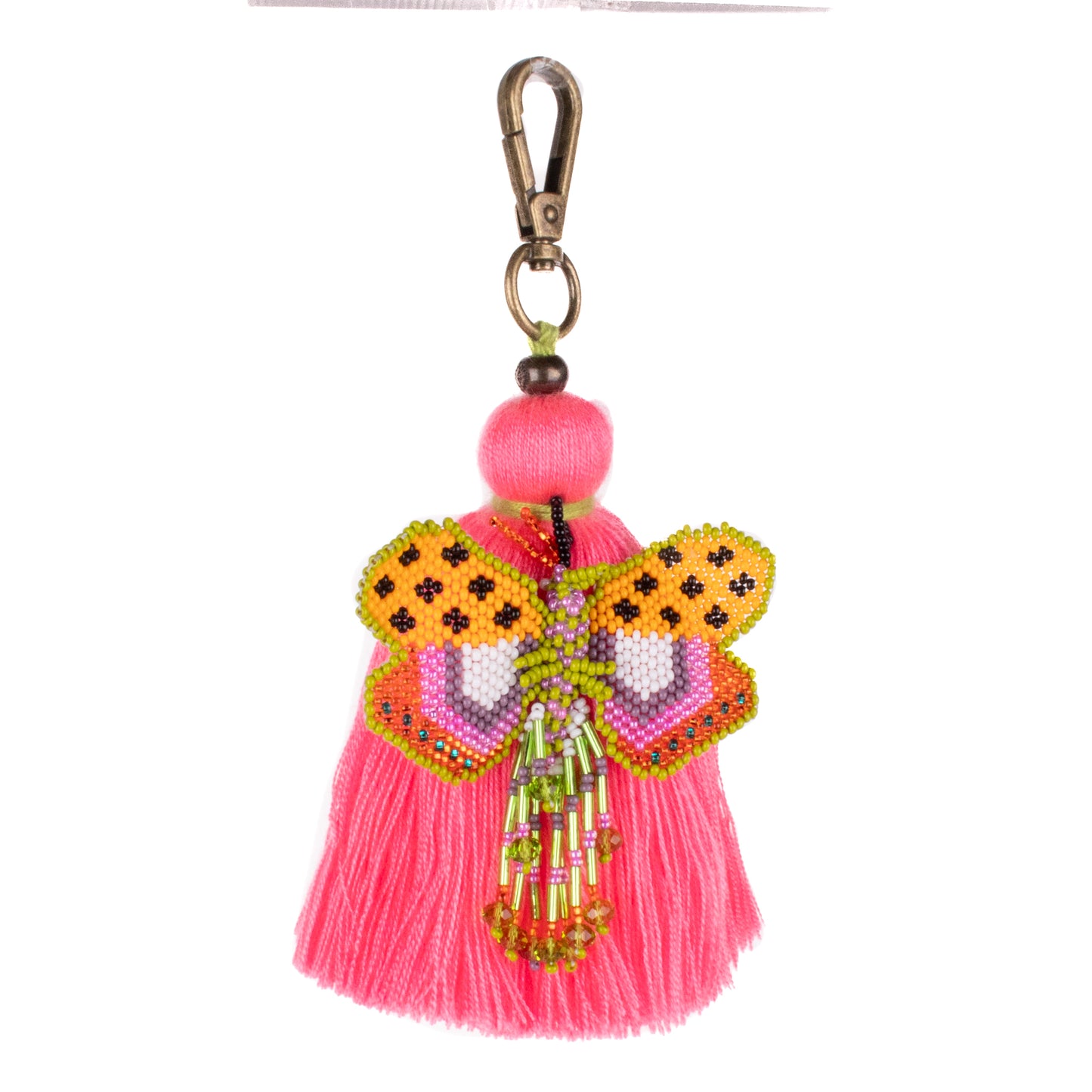CLASSIC TASSEL - BEADED BUTTERFLY CHARM - NO. 200274