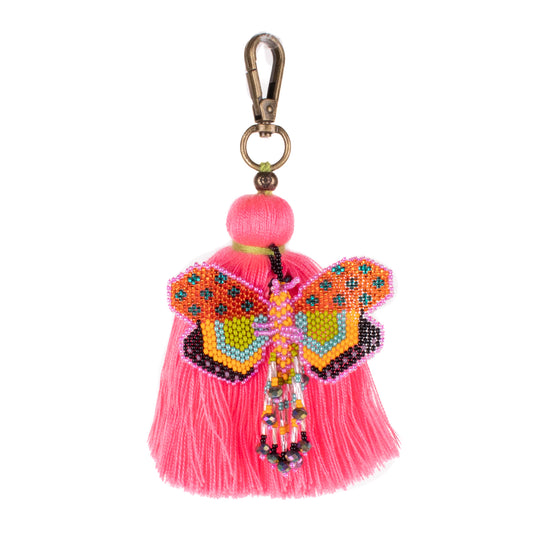 CLASSIC TASSEL - BEADED BUTTERFLY CHARM - NO. 200275