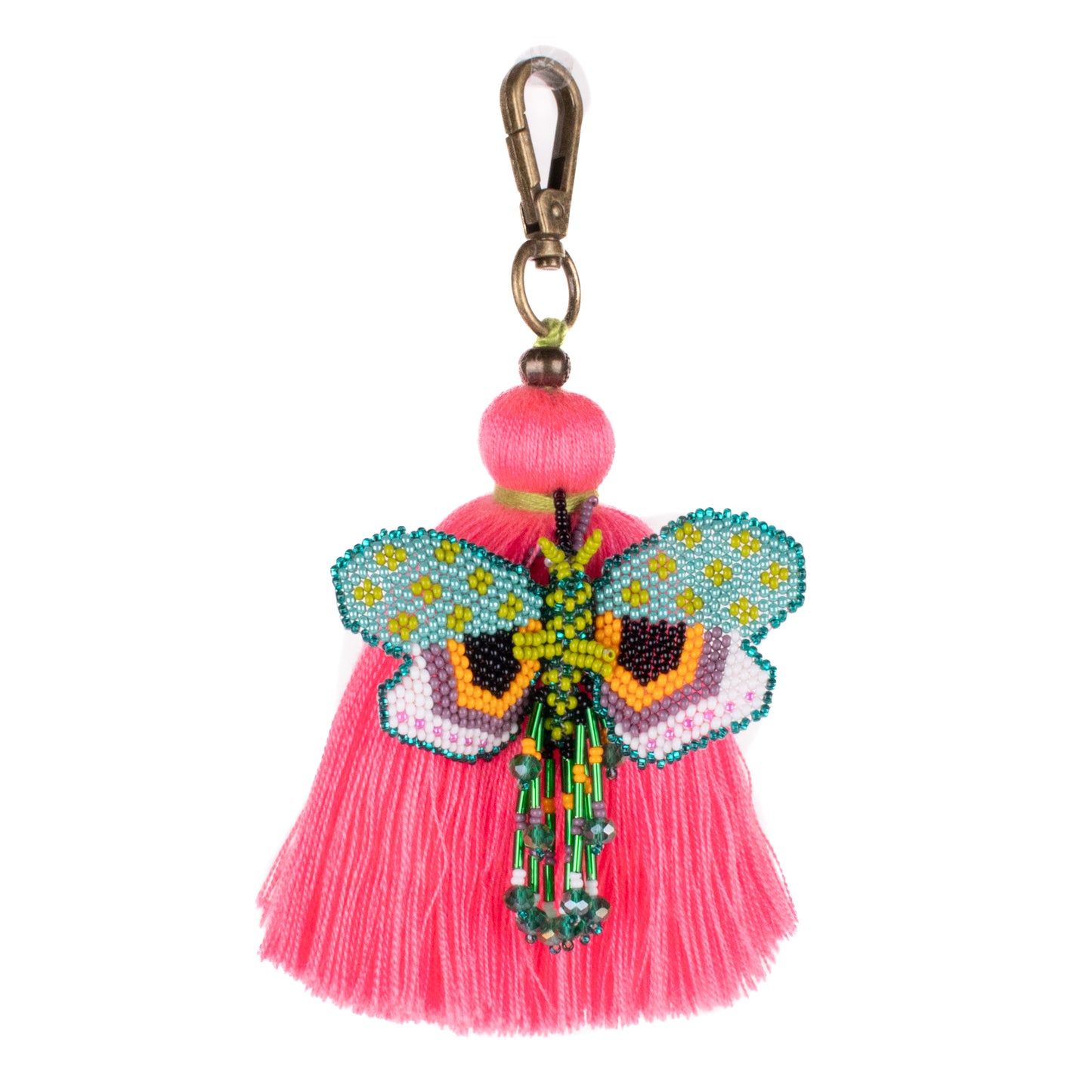 CLASSIC TASSEL - BEADED BUTTERFLY CHARM - NO. 200276